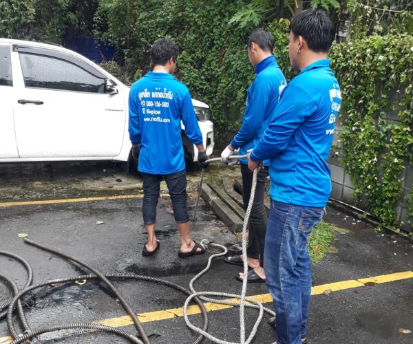 ท่อน้ำตันแก้ด้วย งูเหล็ก